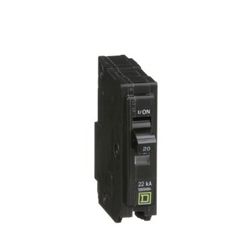 Mini circuit breaker, QO, 20A, 1 pole, 120/240VAC, 22kA, plug in (Mini circuit breaker QO) is a Schneider Electric product. Designed for reliable performance and long service life. Available across Iraq — contact us for pricing and delivery options.