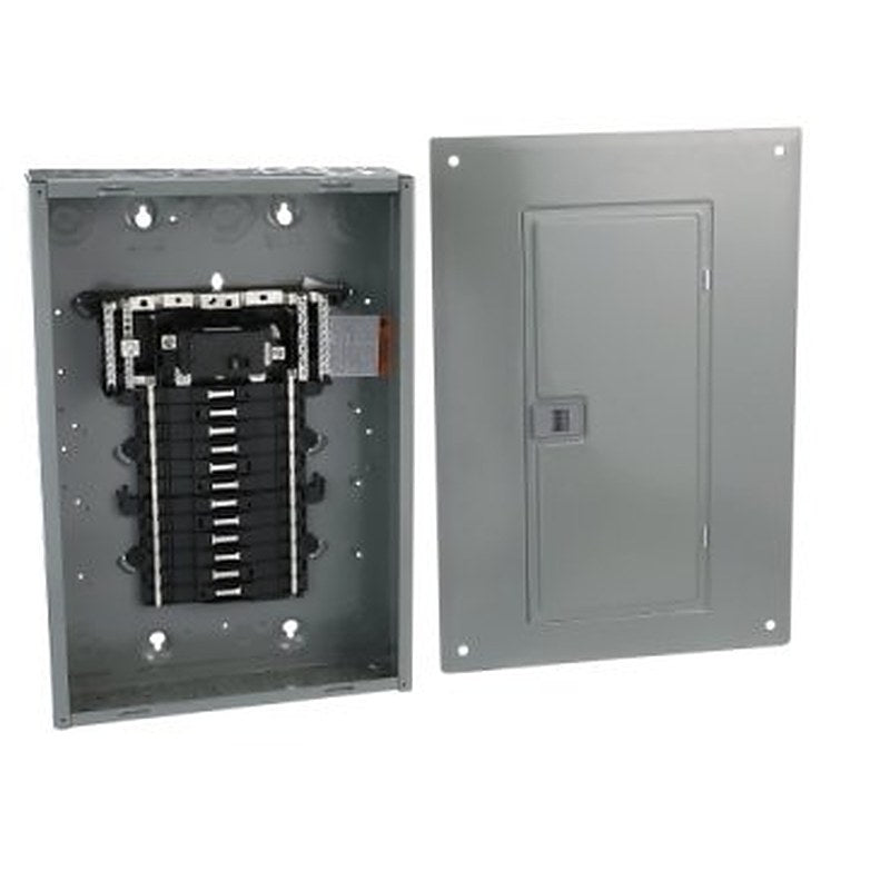 Load center, QO, 1 phase, 24 spaces, 34 circuits, 100A convertible main breaker, PoN, NEMA1, combo cover, value pack (Load center QO) is a Schneider Electric product. Designed for reliable performance and long service life. Available across Iraq — contact us for pricing and delivery options.