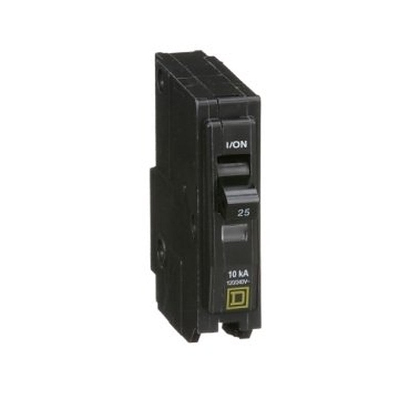 Mini circuit breaker, QO, 25A, 1 pole, 120/240VAC, 10kA, plug in (Mini circuit breaker QO) is a Schneider Electric product. Designed for reliable performance and long service life. Available across Iraq — contact us for pricing and delivery options.