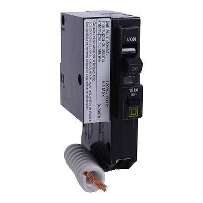Mini circuit breaker, QO, 25A, 1 pole, 120VAC, 10kA, plug in, 30mA grd fault B, alarm switch [TAA] (Mini circuit breaker QO) is a Schneider Electric product. Designed for reliable performance and long service life. Available across Iraq — contact us for pricing and delivery options.