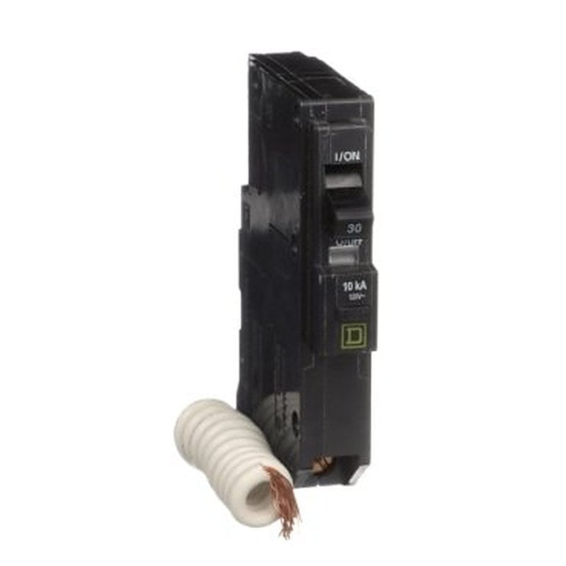 Mini circuit breaker, QO, 30A, 1 pole, 120VAC, 10kA, plug in, 30mA grd fault B [TAA] (Mini circuit breaker QO) is a Schneider Electric product. Designed for reliable performance and long service life. Available across Iraq — contact us for pricing and delivery options.