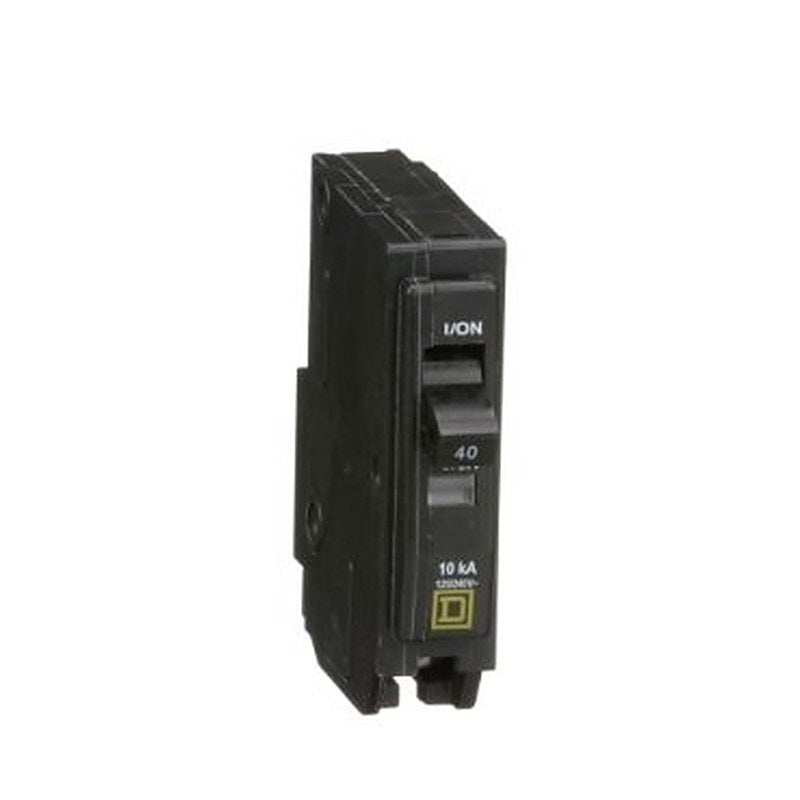 Mini circuit breaker, QO, 40A, 1 pole, 120/240VAC, 10kA, plug in (Mini circuit breaker QO) is a Schneider Electric product. Designed for reliable performance and long service life. Available across Iraq — contact us for pricing and delivery options.