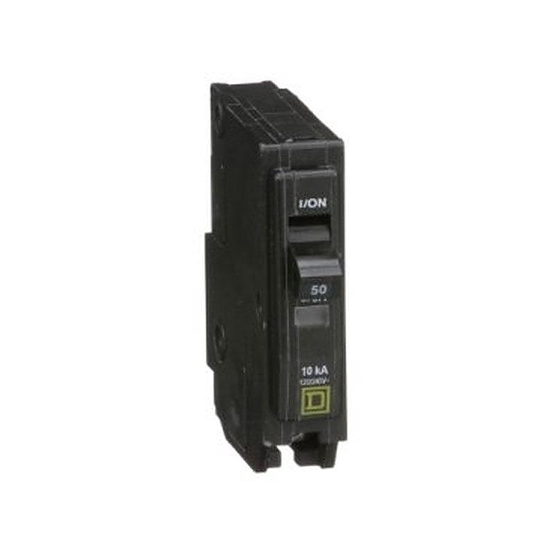 Mini circuit breaker, QO, 50A, 1 pole, 120/240VAC, 10kA, plug in (Mini circuit breaker QO) is a Schneider Electric product. Designed for reliable performance and long service life. Available across Iraq — contact us for pricing and delivery options.