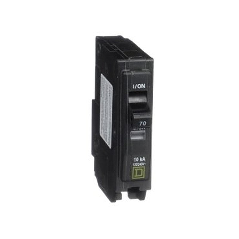 Mini circuit breaker, QO, 70A, 1 pole, 120/240VAC, 10kA, plug in (Mini circuit breaker QO) is a Schneider Electric product. Designed for reliable performance and long service life. Available across Iraq — contact us for pricing and delivery options.
