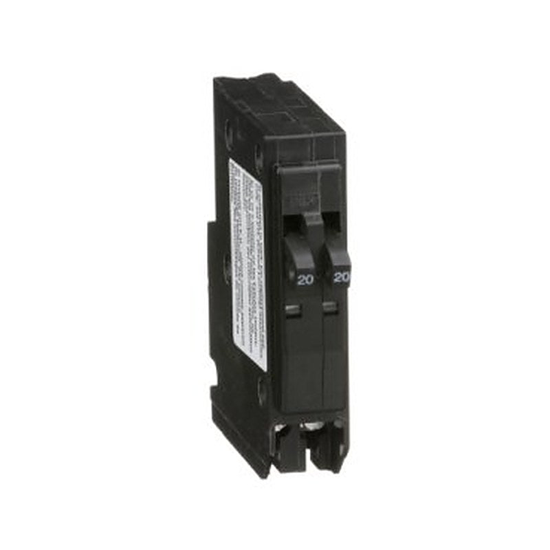 Tandem mini circuit breaker, QO, 2 x 1 pole at 20A, 120/240VAC, 10kA, plug in (Tandem mini circuit breaker QO) is a Schneider Electric product. Designed for reliable performance and long service life. Available across Iraq — contact us for pricing and delivery options.
