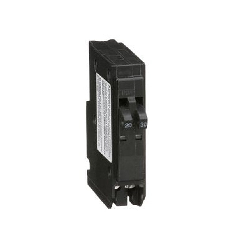 Tandem mini circuit breaker, QO, 1 x 1 pole at 20A, 1 x 1 pole at 30A, 120/240VAC, 10kA, plug in (Tandem mini circuit breaker QO) is a Schneider Electric product. Designed for reliable performance and long service life. Available across Iraq — contact us for pricing and delivery options.