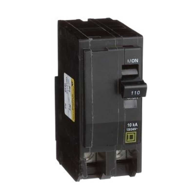 Mini circuit breaker, QO, 110A, 2 pole, 120/240VAC, 10kA, plug in (Mini circuit breaker QO) is a Schneider Electric product. Designed for reliable performance and long service life. Available across Iraq — contact us for pricing and delivery options.