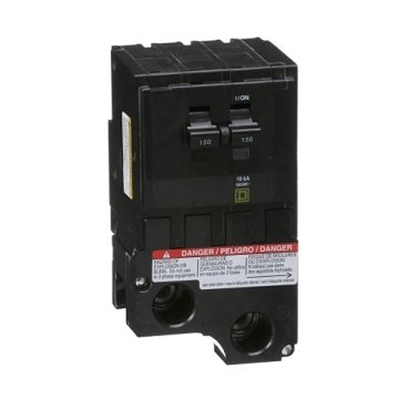 Mini circuit breaker, QO, 150A, 2 pole, 120/240VAC, 10kA, plug in (Mini circuit breaker QO) is a Schneider Electric product. Designed for reliable performance and long service life. Available across Iraq — contact us for pricing and delivery options.