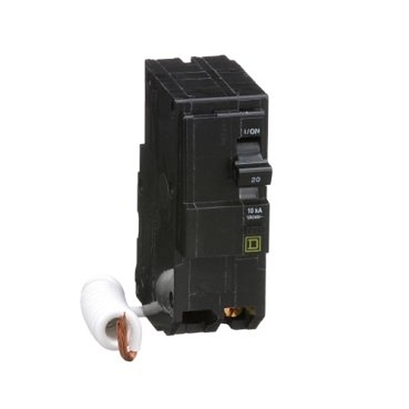 Mini circuit breaker, QO, 20A, 2 pole, 120/240VAC, 10kA, plug in, 30mA grd fault B [TAA] (Mini circuit breaker QO) is a Schneider Electric product. Designed for reliable performance and long service life. Available across Iraq — contact us for pricing and delivery options.
