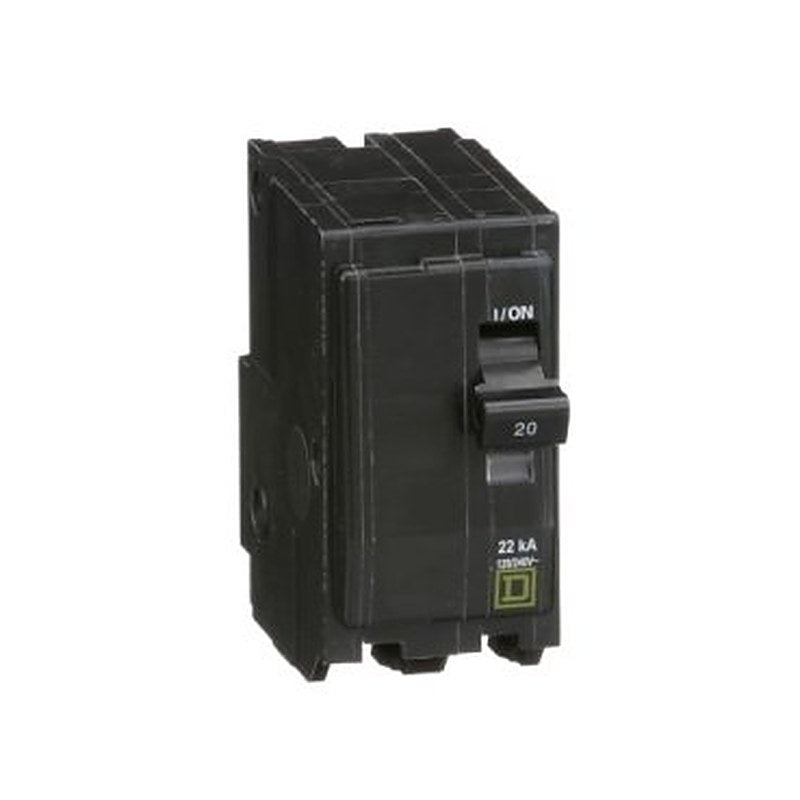 Mini circuit breaker, QO, 20A, 2 pole, 120/240VAC, 22kA, plug in (Mini circuit breaker QO) is a Schneider Electric product. Designed for reliable performance and long service life. Available across Iraq — contact us for pricing and delivery options.
