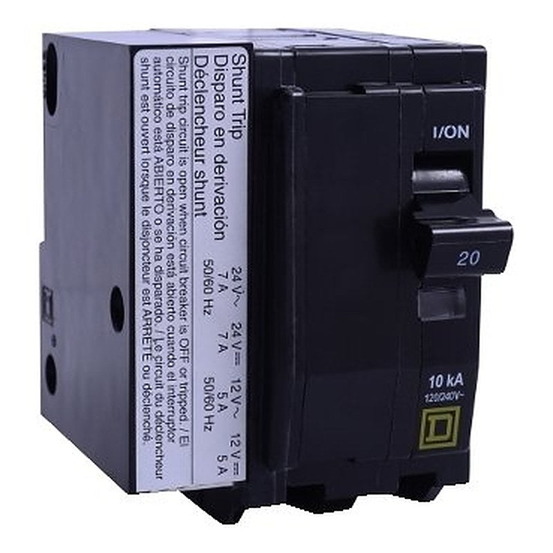 Mini circuit breaker, QO, 30A, 2 pole, 120/240VAC, 10kA, plug in, AC/DC shunt (Mini circuit breaker QO) is a Schneider Electric product. Designed for reliable performance and long service life. Available across Iraq — contact us for pricing and delivery options.