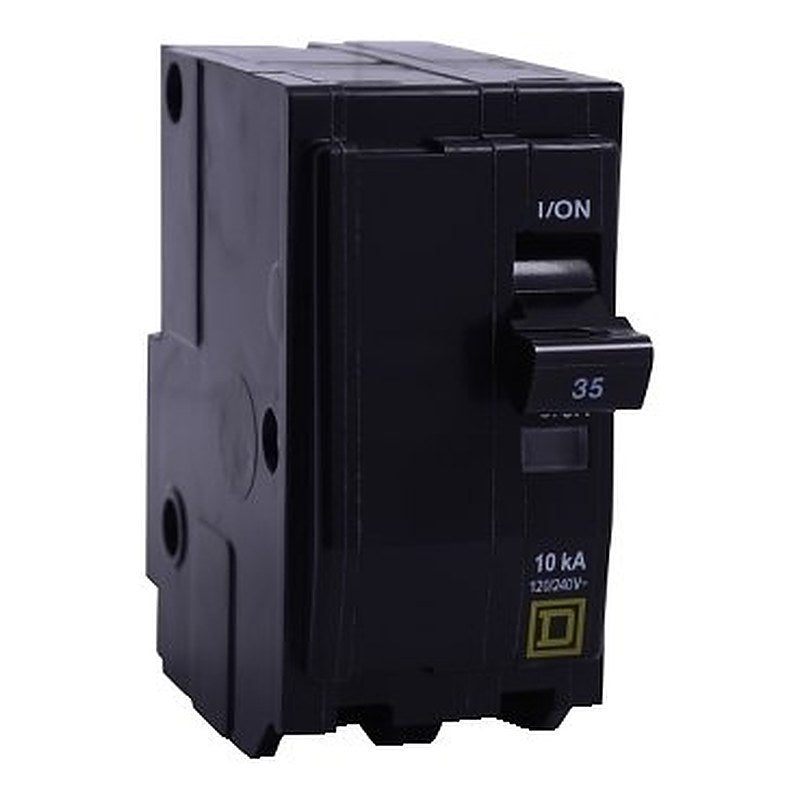 Mini circuit breaker, QO, 35A, 2 pole, 120/240VAC, 10kA, plug in, ring (Mini circuit breaker QO) is a Schneider Electric product. Designed for reliable performance and long service life. Available across Iraq — contact us for pricing and delivery options.
