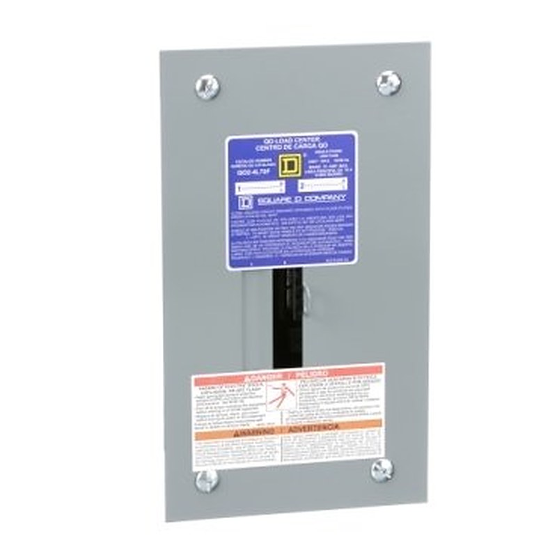 Load center, QO, 1 phase, 2 spaces, 4 circuits, 70A fixed main lugs, NEMA1, flush cover (Load center QO) is a Schneider Electric product. Designed for reliable performance and long service life. Available across Iraq — contact us for pricing and delivery options.
