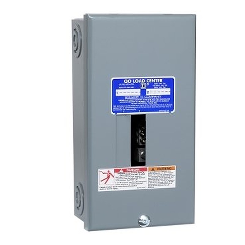 Load center, QO, 1 phase, 2 spaces, 4 circuits, 70A fixed main lugs, NEMA1, gnd bar, surface cover, CSA (Load center QO) is a Schneider Electric product. Designed for reliable performance and long service life. Available across Iraq — contact us for pricing and delivery options.