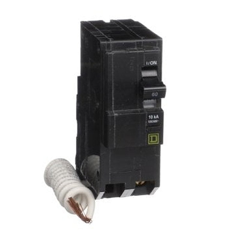 Mini circuit breaker, QO, 60A, 2 pole, 120/240VAC, 10kA, plug in, 30mA grd fault B [TAA] (Mini circuit breaker QO) is a Schneider Electric product. Designed for reliable performance and long service life. Available across Iraq — contact us for pricing and delivery options.