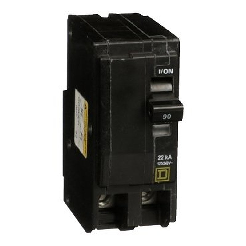 Mini circuit breaker, QO, 90A, 2 pole, 120/240VAC, 22kA, plug in (Mini circuit breaker QO) is a Schneider Electric product. Designed for reliable performance and long service life. Available across Iraq — contact us for pricing and delivery options.