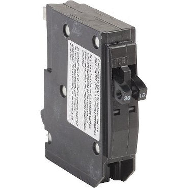 Tandem mini circuit breaker, QO, 1 x 1 pole at 15A, 1 x 1 pole at 30A, 120/240VAC, 10kA, plug in (Tandem mini circuit breaker QO) is a Schneider Electric product. Designed for reliable performance and long service life. Available across Iraq — contact us for pricing and delivery options.