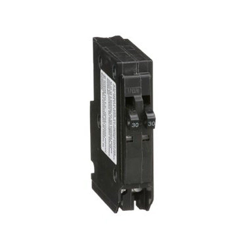 Tandem mini circuit breaker, QO, 2 x 1 pole at 30A, 120/240VAC, 10kA, plug in (Tandem mini circuit breaker QO) is a Schneider Electric product. Designed for reliable performance and long service life. Available across Iraq — contact us for pricing and delivery options.