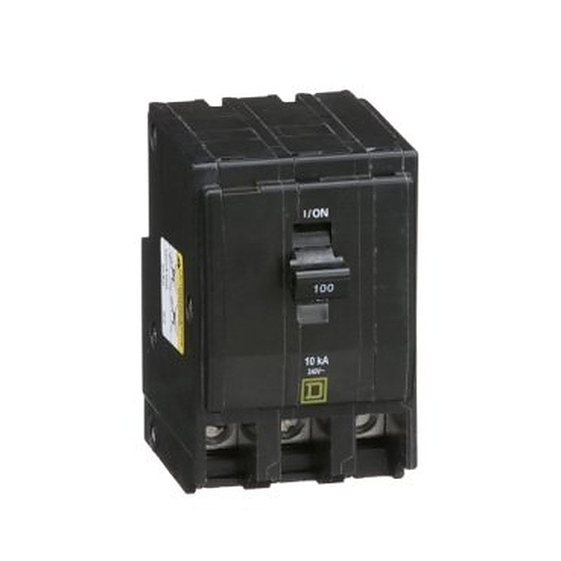 Mini circuit breaker, QO, 100A, 3 pole, 120/240VAC, 10kA, plug in, consumer pack (Mini circuit breaker QO) is a Schneider Electric product. Designed for reliable performance and long service life. Available across Iraq — contact us for pricing and delivery options.