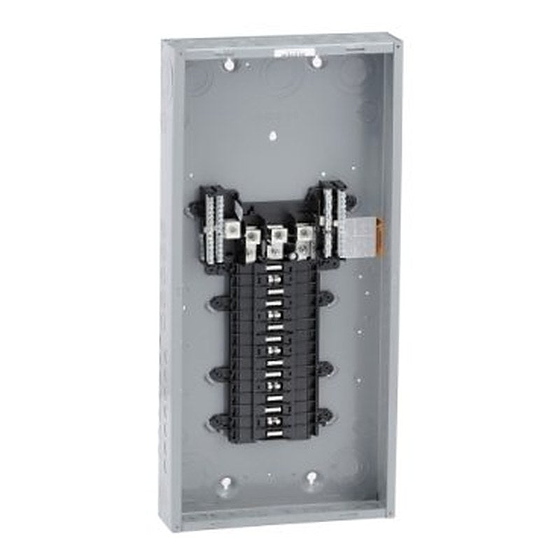 Load center, QO, 3 phase, 30 spaces, 30 circuits, 200A fixed main lugs, NEMA1, gnd bar (Load center QO) is a Schneider Electric product. Designed for reliable performance and long service life. Available across Iraq — contact us for pricing and delivery options.