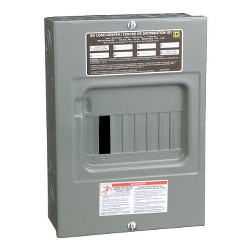 Load center, QO, 1 phase, 6 spaces, 6 circuits, 100A convertible main lugs, NEMA1, surface cover (Load center QO) is a Schneider Electric product. Designed for reliable performance and long service life. Available across Iraq — contact us for pricing and delivery options.