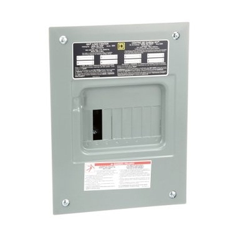 Load center, QO, 1 phase, 8 spaces, 16 circuits, 100A fixed main lugs, NEMA1, flush cover, consumer pack (Load center QO) is a Schneider Electric product. Designed for reliable performance and long service life. Available across Iraq — contact us for pricing and delivery options.