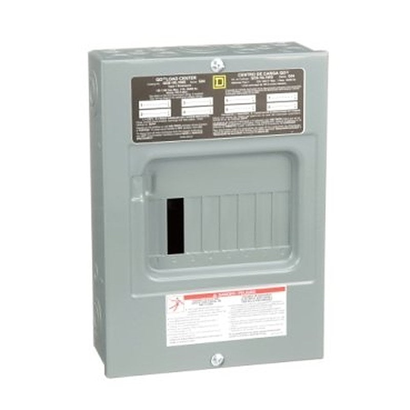 Load center, QO, 1 phase, 8 spaces, 16 circuits, 100A fixed main lugs, NEMA1, surface cover (Load center QO) is a Schneider Electric product. Designed for reliable performance and long service life. Available across Iraq — contact us for pricing and delivery options.