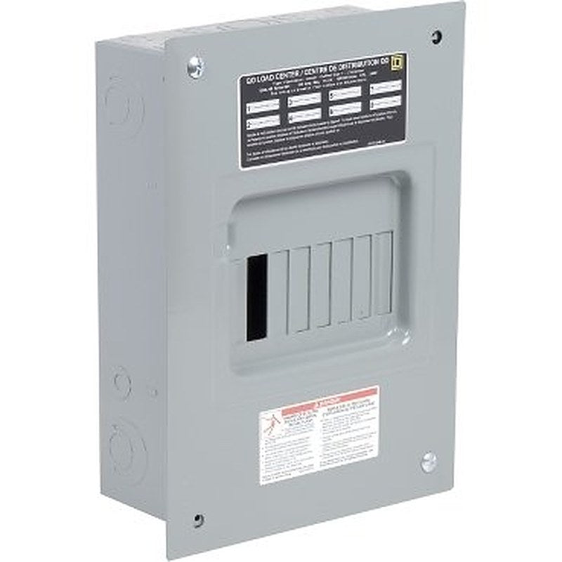 Load center, QO, 1 phase, 8 spaces, 8 circuits, 100A convertible main lugs, NEMA1, flush surface (Load center QO) is a Schneider Electric product. Designed for reliable performance and long service life. Available across Iraq — contact us for pricing and delivery options.
