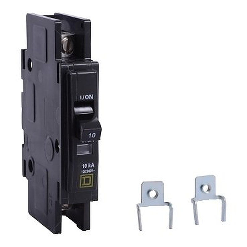 Mini circuit breaker, QOU, 10A, 1 pole, 120/240 VAC, 10kA, mounting foot (Mini circuit breaker QOU) is a Schneider Electric product. Designed for reliable performance and long service life. Available across Iraq — contact us for pricing and delivery options.