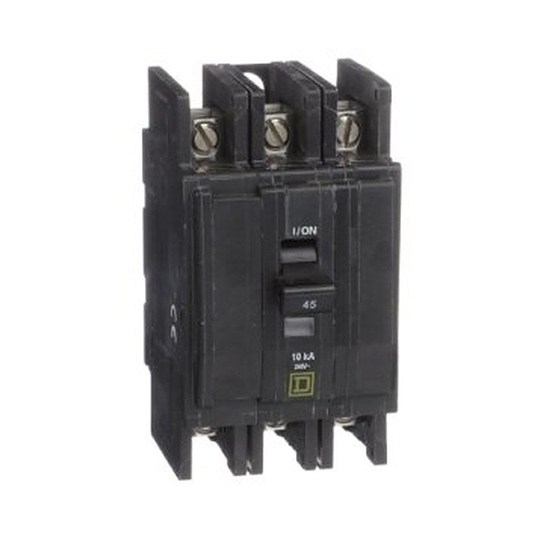 Mini circuit breaker, QOU, 45A, 3 pole, 240 VAC, 10kA (Mini circuit breaker QOU) is a Schneider Electric product. Designed for reliable performance and long service life. Available across Iraq — contact us for pricing and delivery options.