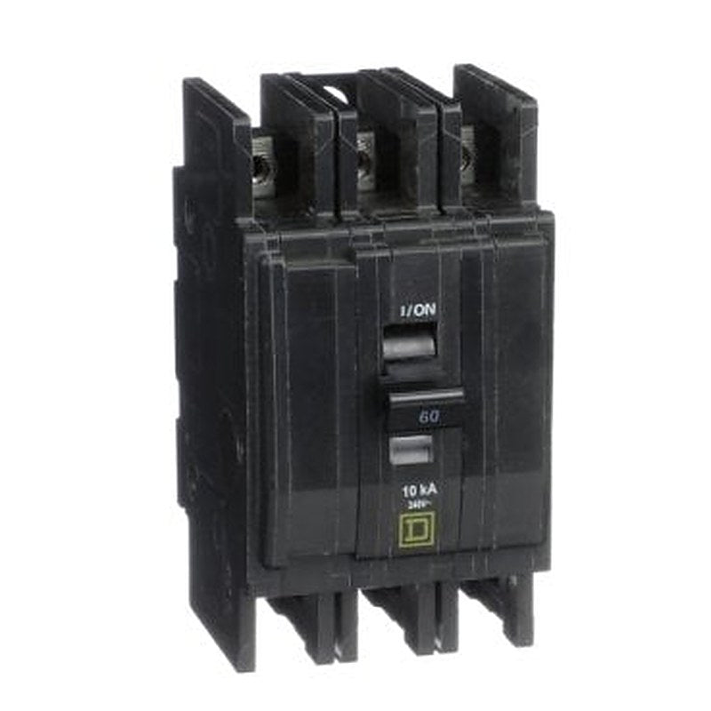 Mini circuit breaker, QOU, 60A, 3 pole, 240 VAC, 10kA, ring terminal (Mini circuit breaker QOU) is a Schneider Electric product. Designed for reliable performance and long service life. Available across Iraq — contact us for pricing and delivery options.