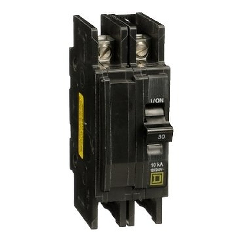Mini circuit breaker, QOU, 30A, 2 pole, 120/240 VAC, 10kA, four point quick connect terminals (Mini circuit breaker QOU) is a Schneider Electric product. Designed for reliable performance and long service life. Available across Iraq — contact us for pricing and delivery options.