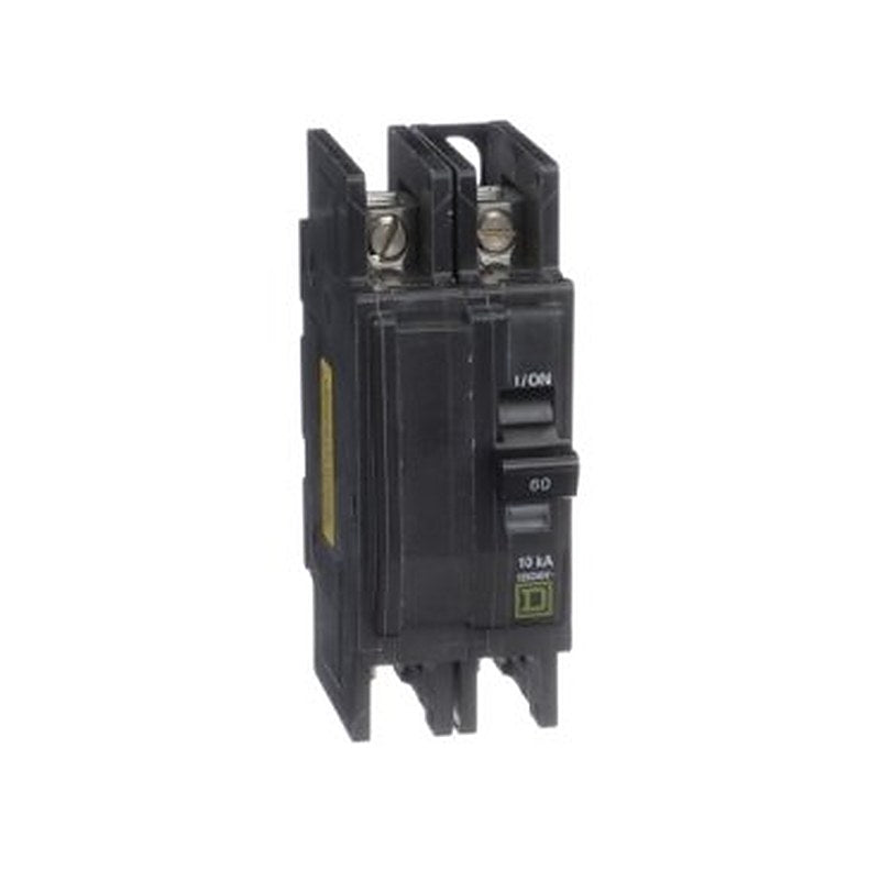 Mini circuit breaker, QOU, 60A, 2 pole, 120/240 VAC, 10kA, four point quick connect terminals (Mini circuit breaker QOU) is a Schneider Electric product. Designed for reliable performance and long service life. Available across Iraq — contact us for pricing and delivery options.