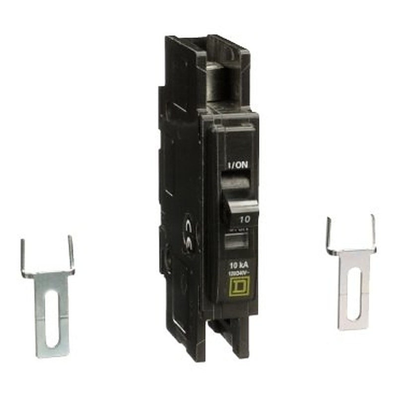 Mini circuit breaker, QOU, 10A, 1 pole, 120/240 VAC, 10kA, field reversible lugs (Mini circuit breaker QOU) is a Schneider Electric product. Designed for reliable performance and long service life. Available across Iraq — contact us for pricing and delivery options.