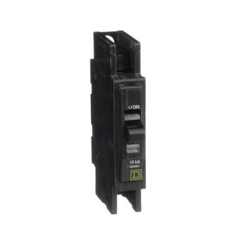 Mini circuit breaker, QOU, 15A, 1 pole, 120/240 VAC, 10kA, field reversible lugs, ring terminal, China certified (Mini circuit breaker QOU) is a Schneider Electric product. Designed for reliable performance and long service life. Available across Iraq — contact us for pricing and delivery options.