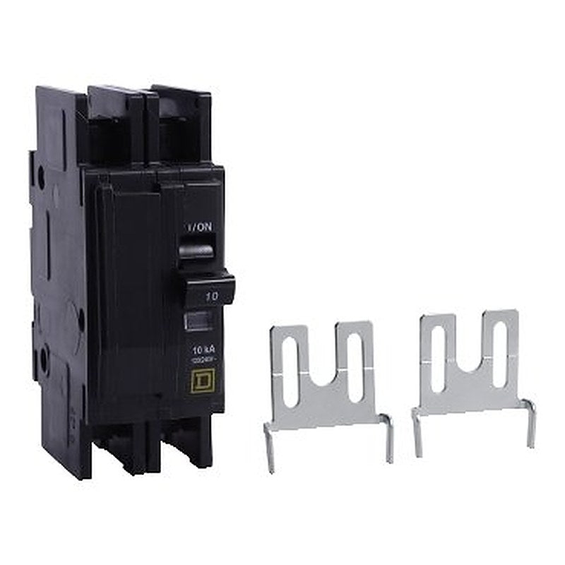 Mini circuit breaker, QOU, 20A, 2 pole, 120/240 VAC, 10kA, field reversible lugs, ring terminal, China certified (Mini circuit breaker QOU) is a Schneider Electric product. Designed for reliable performance and long service life. Available across Iraq — contact us for pricing and delivery options.