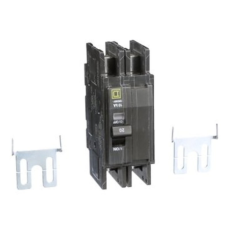 Mini circuit breaker, QOU, 20A, 2 pole, 120/240 VAC, 10kA, field reversible lugs (Mini circuit breaker QOU) is a Schneider Electric product. Designed for reliable performance and long service life. Available across Iraq — contact us for pricing and delivery options.