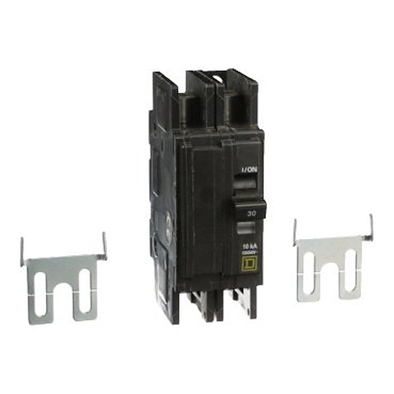 Mini circuit breaker, QOU, 30A, 2 pole, 120/240 VAC, 10kA, field reversible lugs (Mini circuit breaker QOU) is a Schneider Electric product. Designed for reliable performance and long service life. Available across Iraq — contact us for pricing and delivery options.