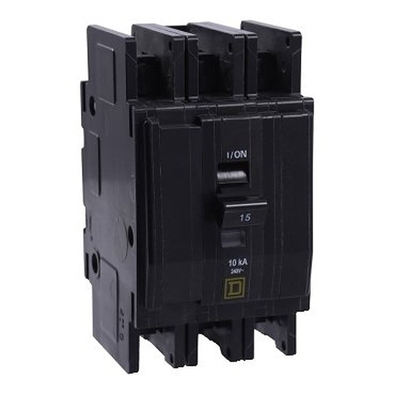 Mini circuit breaker, QOU, 20A, 3 pole, 240 VAC, 10kA, field reversible lugs, ring terminal (Mini circuit breaker QOU) is a Schneider Electric product. Designed for reliable performance and long service life. Available across Iraq — contact us for pricing and delivery options.