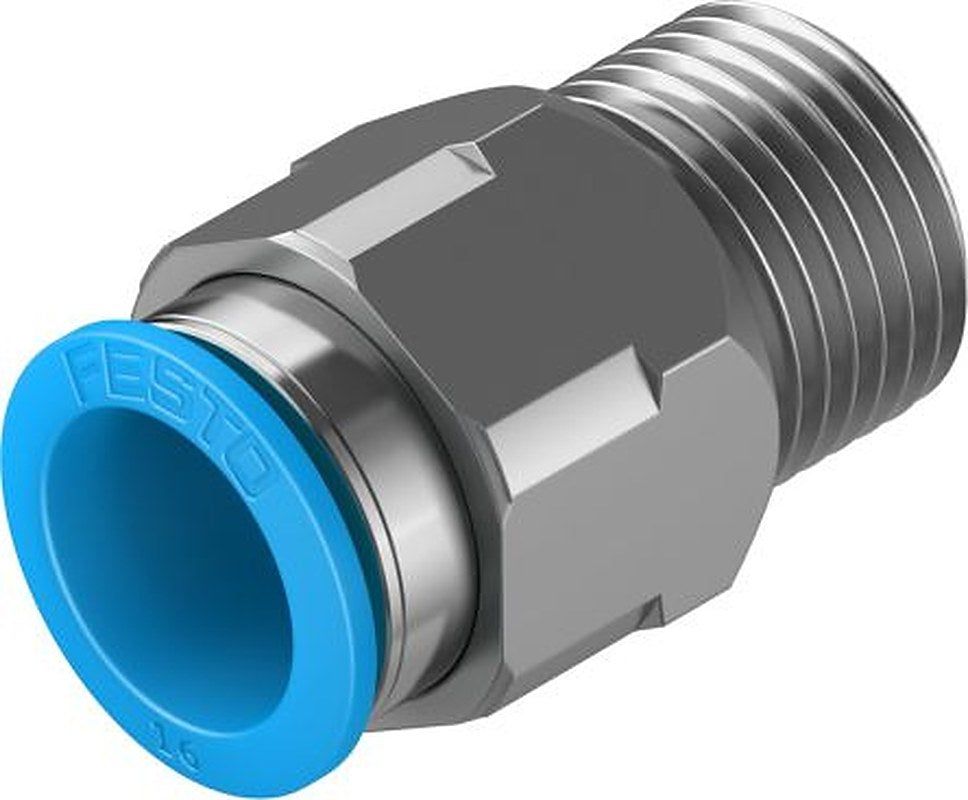 Festo QS Series, 153011, Male, 1/2 in, R