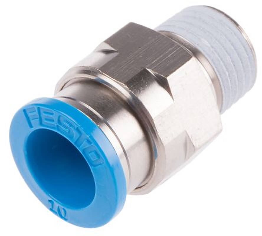 Festo QS Series, 153007, Male, 1/4 in, R
