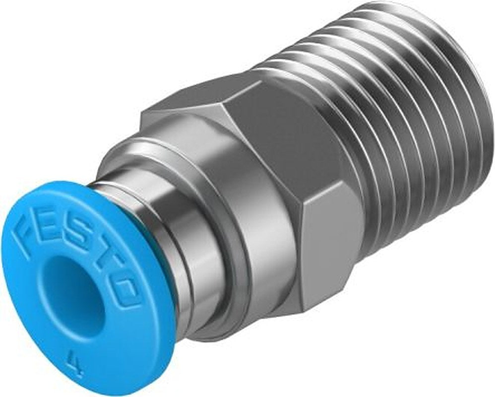Festo QS Series, 153001, Male, 1/8 in, R