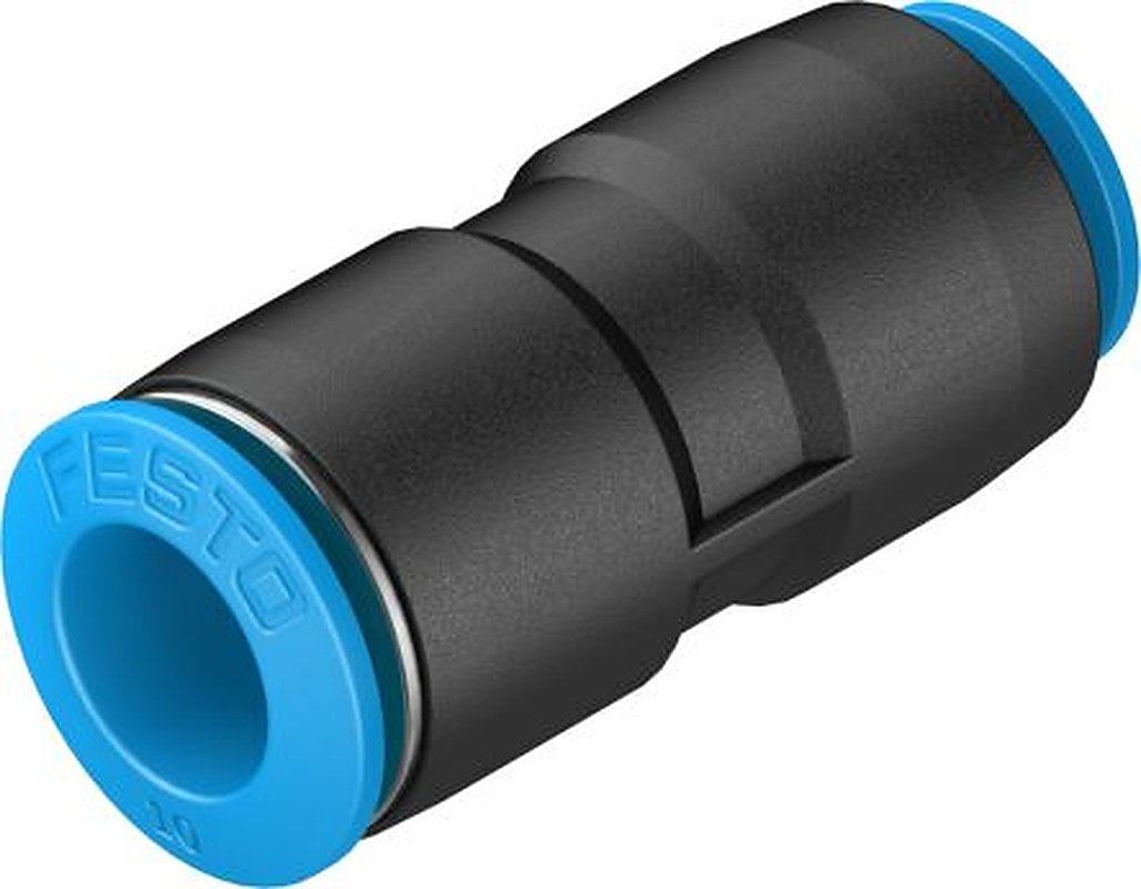 Festo QS Series, 153039 High Alloy Stainless Steel, Nitrile Rubber (NBR), Polybutylene Terephthalate, Polypropylene,