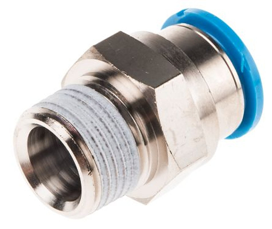 Festo QS Series, 153009, Male, 3/8 in, R