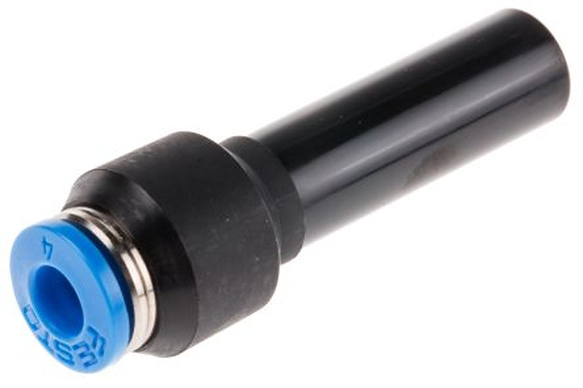 Festo QS Series, 130622 Polybutylene Terephthalate, POM, Polyurethane, Nickel Plated Steel, Pan, Pen, Nickel Plated