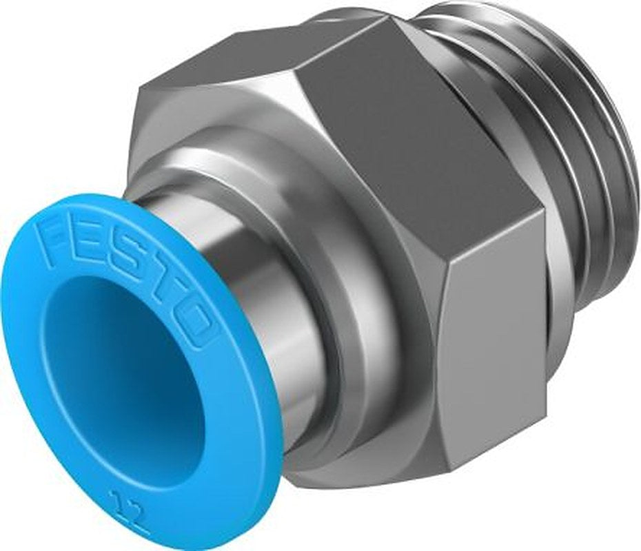 Festo QS Series, 186104, Male, 1/2 in, G
