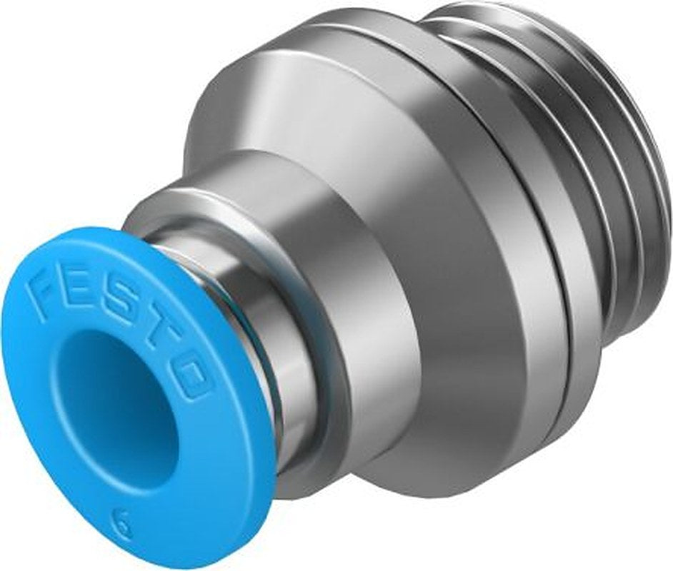 Festo QS Series, 186108, Male, 1/4 in, G