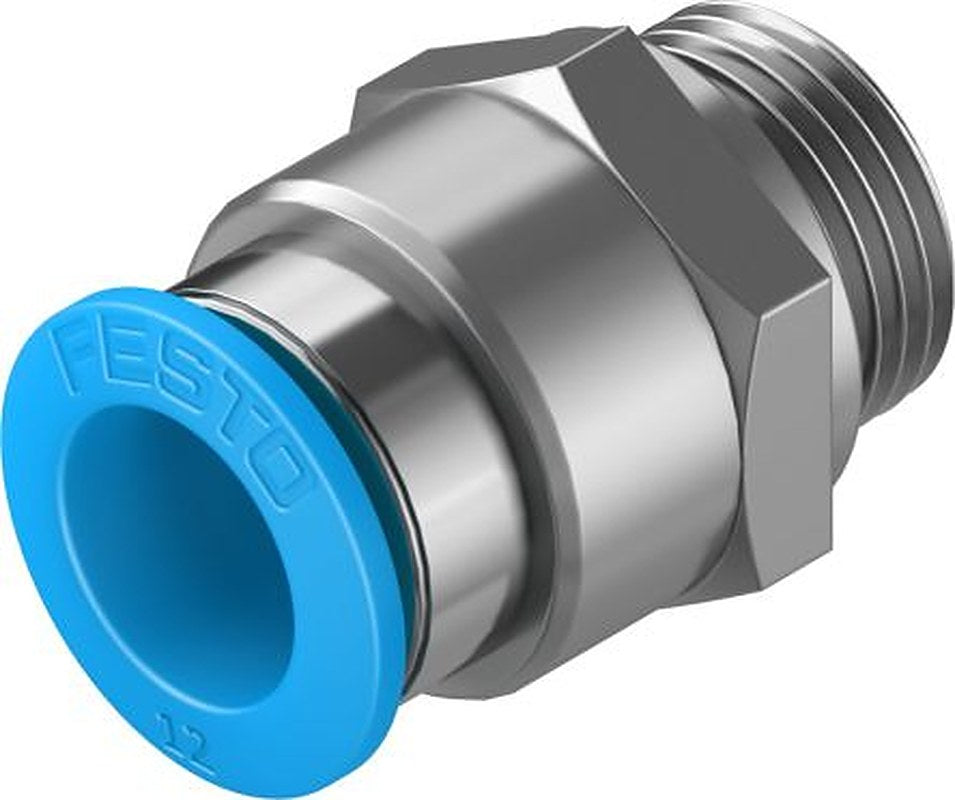 Festo QS Series, 186103, Male, 3/8 in, G