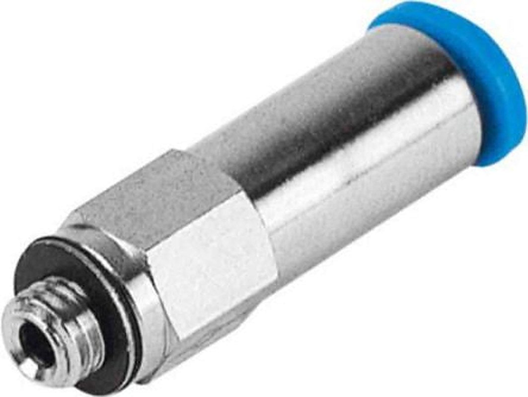Festo QSK Series, 153291 Pneumatic Fitting 4mm For Tubing Outside Diameter, Male, M5