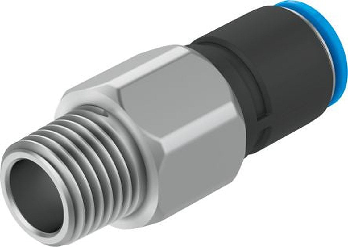 Festo QSR Polybutylene Terephthalate Pneumatic Rotary Union, R, Push-in